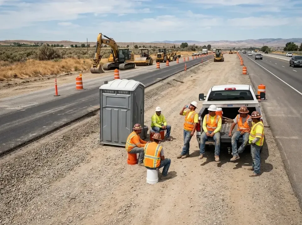 highway-road-construction-crew-007 — frequently asked questions, Porta Potty and Restroom Rentals in Yardville, NJ